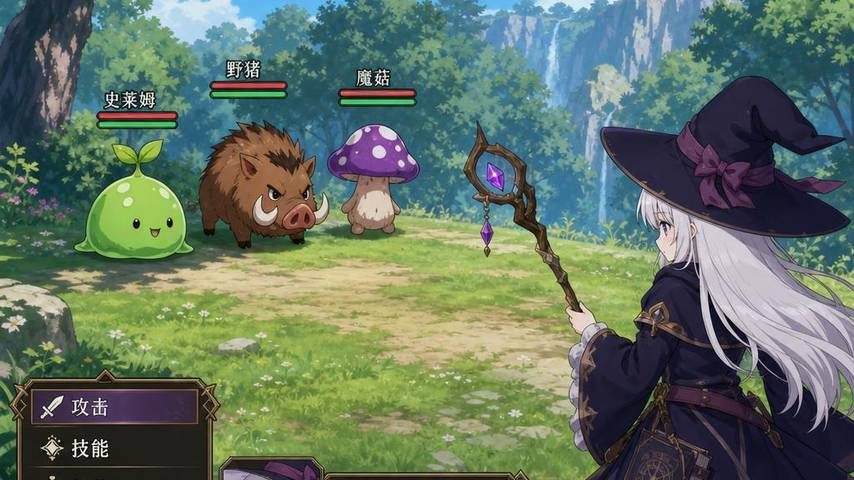 魔女秘药 中文界面 玩法截图 5